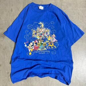 Vintage Disneyland 50th Anniversary Y2K Graphic Tee L